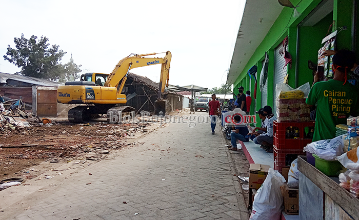 Pembangunan Dua Lantai Pasar Banjarejo Ditarget Selesai Desember